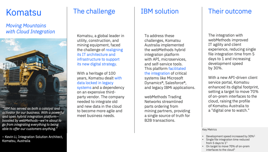 Digital Transformation - Part 3: Komatsu Australia Case Study